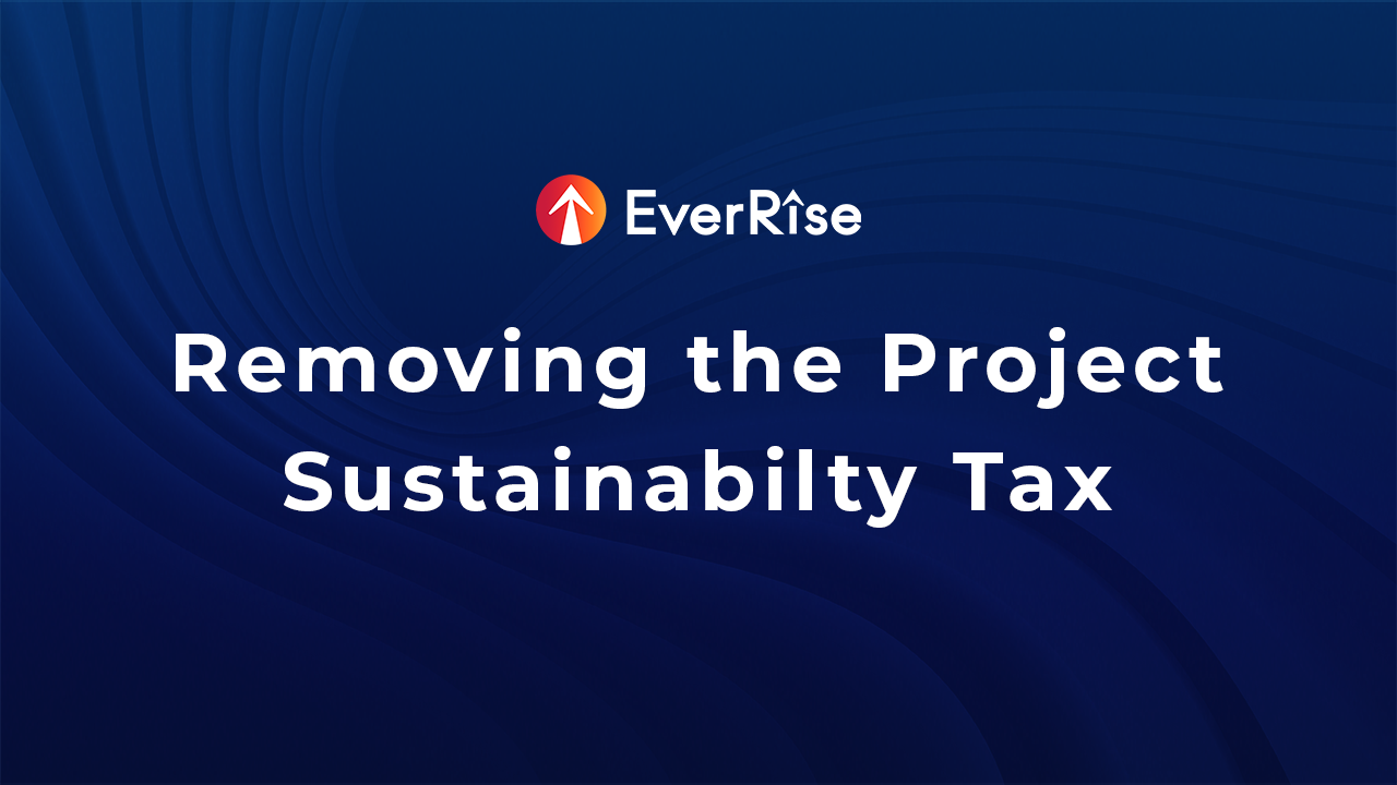 Removing the Project Sustainability Tax