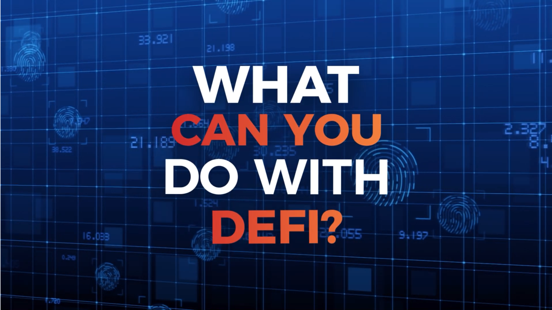 What Can You Do With DeFi